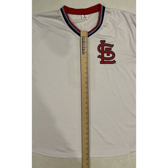 "PAGS" ST. LOUIS CARDINALS ADULT MYSTERY NICKNAME JERSEY 5/18 SGA SIZE XL - Picture 8 of 10
